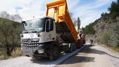 Eskişehir Büyükşehir Belediyesi Han Yolu’nda Yoğun Çalışma Başlattı