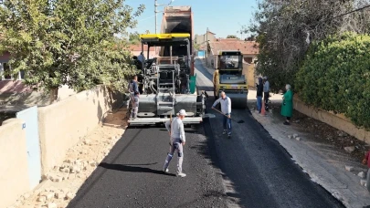 Büyükşehir Belediyesi'nden Alpu’ya Konforlu Yol Çalışmaları