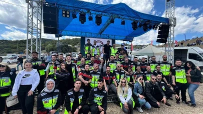 Eskişehir’de motosiklet kulübünden örnek davranış