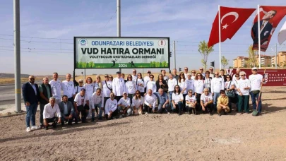 Odunpazarı’na 4 bin 460 metrekarelik yeni orman