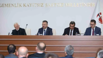 Vali Aksoy, il sağlık hizmetleri değerlendirme toplantısı gerçekleştirdi