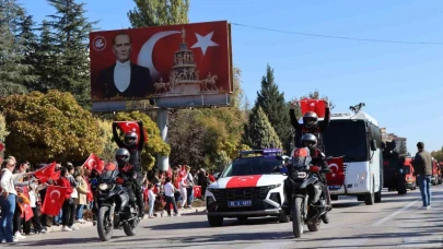 Cumhuriyetin 101’inci yılı Eskişehir’de coşkuyla kutlandı