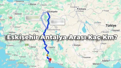 Eskişehir Antalya Arası Kaç Km?