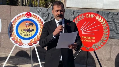 CHP Eskişehir İl Başkanı Talat Yalaz’dan Atatürk’ü Anma Mesajı