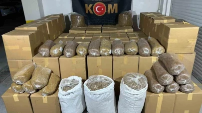 Eskişehir’de piyasa değeri 400 bin TL olan 2 ton kıyılmış tütün ele geçirildi