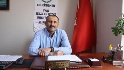 Eskişehir Yaş Sebze ve Meyve Üreticileri Birliği Başkanı Yıldıran Kılıç: "Üretim, Kuraklık ve Su Kıtlığı Riskiyle Karşı Karşıya"