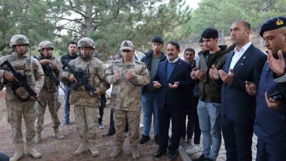 Komandolar Günyüzü ilçesinde arama tarama faaliyeti gerçekleştirdi