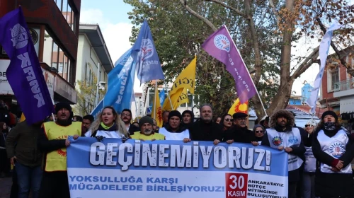 "Geçinemiyoruz" Diyen KESK, Seslerini Duyurmak İçin Köprübaşı'ndan Yediler Parkı'na Yürüdü