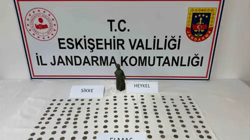 Eskişehir’de jandarmadan tarihi eser operasyonu: Şüpheli tutuklandı