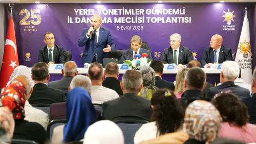 AK Parti Eskişehir’de yerel yönetimler toplantısı