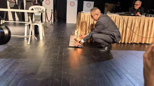 YENİ Parti Odunpazarı önseçiminde bir oy yakıldı