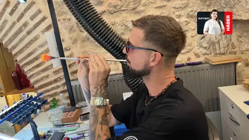 Cam Sanatçıları Eskişehir’de Hünerlerini Sergiliyor