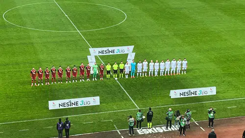 Eskişehirspor ile Balıkesirspor karşı karşıya: İşte ilk 11'ler