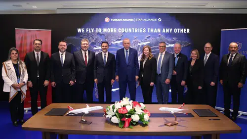 THY ile Boeing Arasında 150 Uçaklık Anlaşma