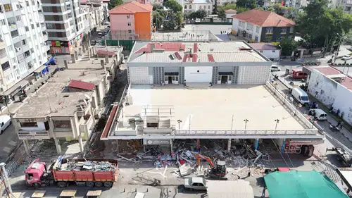 Nazilli'de Ahmet Şensan Kültür Merkezi yıkımı için trafik ve pazar düzenlemesi