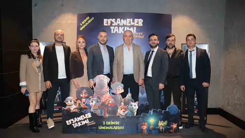 Yapay zekâ destekli Efsaneler Takımı beyaz perdede çocuklarla buluştu