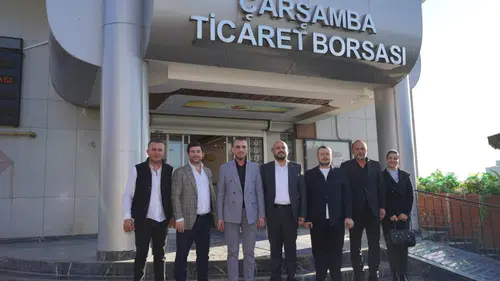 Çarşamba Ticaret Borsası’nda yeni dönem: Ekonomik kalkınma için iş birliği mesajı