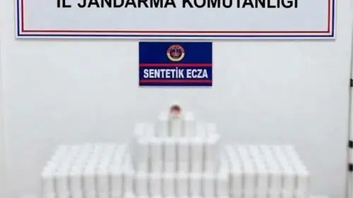 Manisa'da büyük uyuşturucu operasyonu: 42 binin üzerinde sentetik hap yakalandı