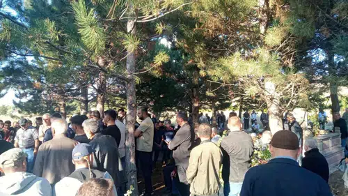 Develi'deki feci kazada hayatını kaybeden servis şoförü son yolculuğuna uğurlandı