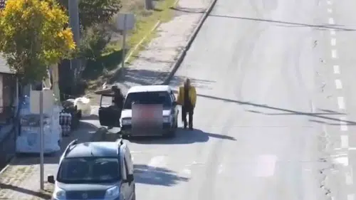 Dron kamerasından kaçamadı: Ehliyetsiz sürücünün yer değiştirme oyunu pahalıya patladı