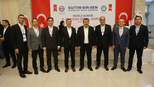Muğla Eğitim-Bir-Sen'de Önder Uçak ile yeni dönem başladı