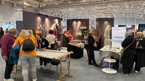Balıkesir'in geleneksel el sanatları CRAFTİSTANBUL'da vitrine çıktı