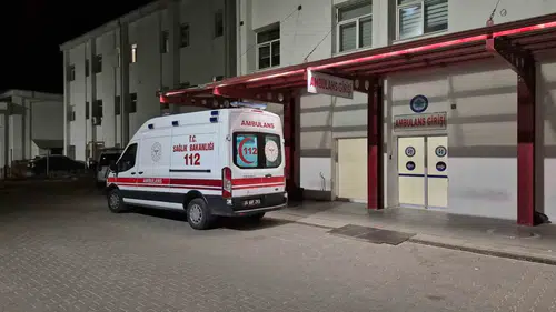 Çankaya Mahallesi'ndeki trafik kazasında motosiklet yolcusu yaşam mücadelesi veriyor