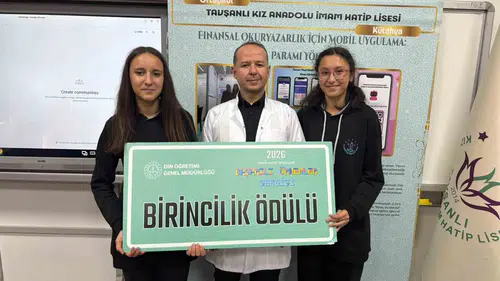 Tavşanlı'dan Türkiye zirvesine: Paramı Yönet projesiyle büyük başarı