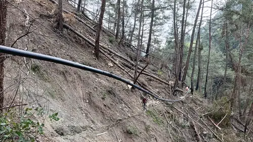 Dörtyol'da su hattı yenileme operasyonu: Gürlevik kaynağında hasar giderildi