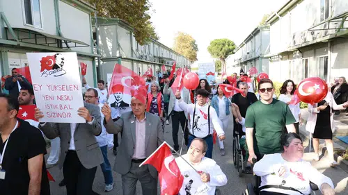 OBAM üyelerinden Cumhuriyet’in 103. yılına özel anlamlı gösteri