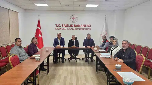 Erzincan Sağlık Müdürlüğü'nde İş Güvenliği İçin Yeni Yol Haritası Belirlendi