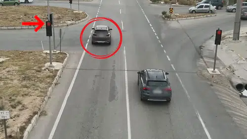 Uşak trafiğinde havadan ve karadan sıkı denetim: Kırmızı ışık ve kemer takibi