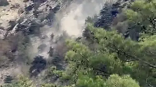 Adana ve Osmaniye'deki deprem sarsıntıları Kozan'da yamaçları harekete geçirdi