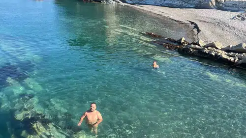 Sinop'ta mevsim normallerinin üzerinde seyreden sıcaklıklar ekim ayında deniz keyfini uzattı