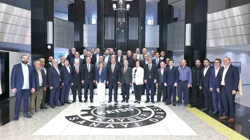 Kayseri Sanayi Odası'nda güven tazeleyen yönetim yeni dönem için kolları sıvadı