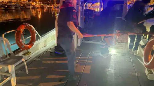 Datça açıklarında ticari gemide acil durum: Hasta yolcu Sahil Güvenlik ile karaya ulaştırıldı