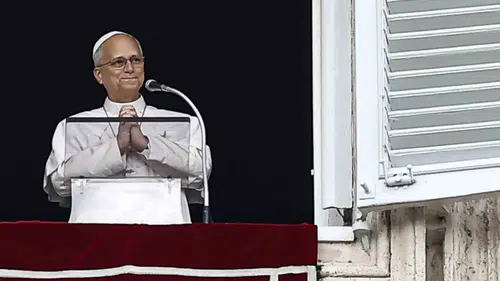 Papa 14. Leo ameliyat sonrası ilk kez halkla buluştu