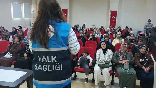Nazilli'de kadınlara yönelik kapsamlı sağlık ve güvenlik eğitimi düzenlendi