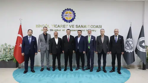Bingöl iş dünyasında yeni dönem: BİNTSO'nun yönetim koltuğuna Kadir Çintay oturdu