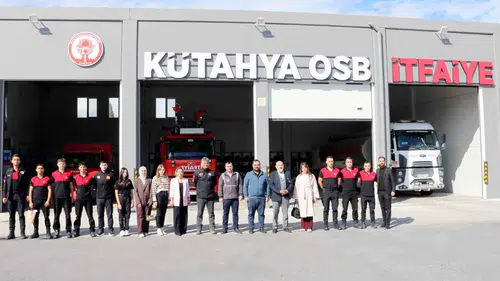 Geleceğin itfaiyecileri Kütahya OSB’de saha deneyimi kazandı