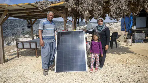 Mersin'de kırsal üreticinin enerji sorunu güneş panelleriyle çözülüyor