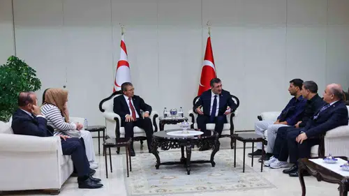 KKTC'deki Filo Jet faciasında kaybolanların aileleri Lefkoşa'da devlet yetkilileriyle buluştu