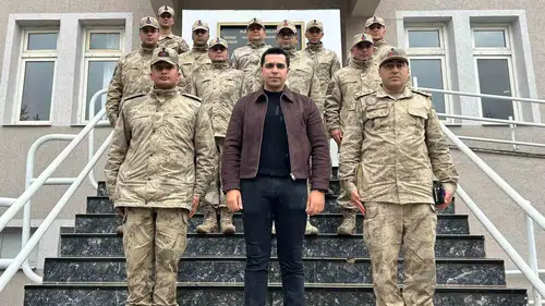Kemah Kaymakamı Tutay’dan Alp Jandarma Karakolu’na saha denetimi