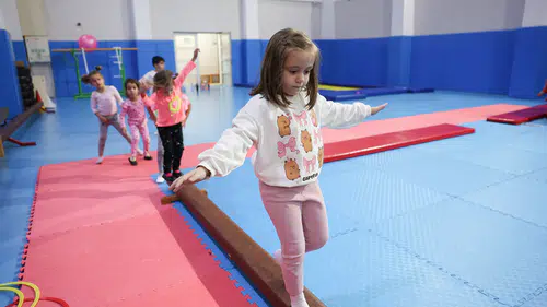 Tepebaşı’nda 21 Minik Jimnastikle Sporla Buluşuyor