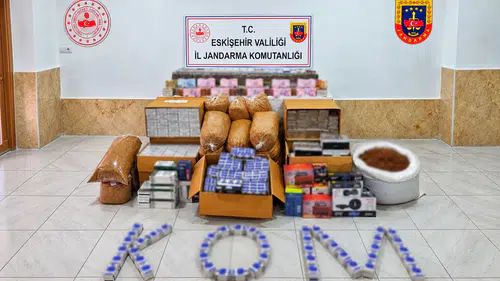 Eskişehir’de Kaçak Tütün Ürünü Operasyonu: 1 Milyon TL Ele Geçirildi