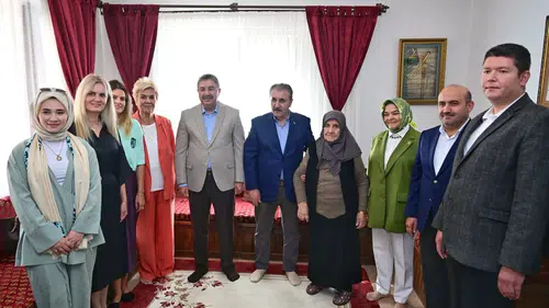 Eskişehir Protokolünden Mustafa Destici’ye Ziyaret