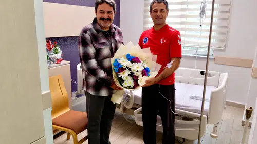 Hasan Kalın’dan Dünya Şampiyonu Erkan Balk’a Ziyaret