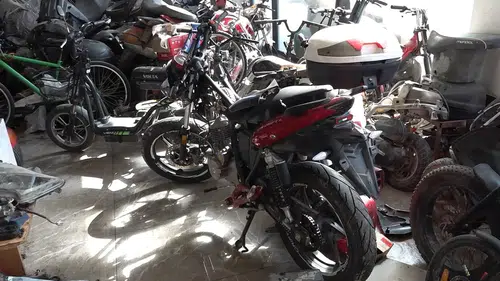 Eskişehir’de çalınan motosiklet tamirciyi mağdur etti
