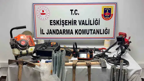 Beylikova’da Anadolu Mirası Operasyonu: 5 Şüpheli Yakalandı
