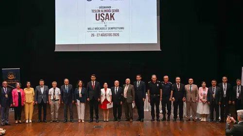 Uşak'ta tarihi buluşma: Milli Mücadele sempozyumu başladı
